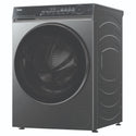 Haier 10kg 500 Series Dark Stainless Front Loader Washing Machine HWF10NB1, Left Side View