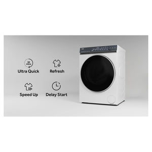 Haier 10kg 500 Series White Front Loader Washing Machine HWF10NW1, Features