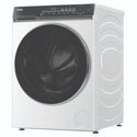 Haier 10kg 500 Series White Front Loader Washing Machine HWF10NW1, Left Side View