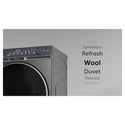 Haier HWF12DB1 12kg 500 Series Dark Stainless Front Load Washing Machine – Ultra Fresh Air