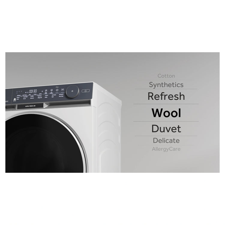 Haier 12kg 500 Series White Front Load Washing Machine – Ultra Fresh Air HWF12DW1, Features View