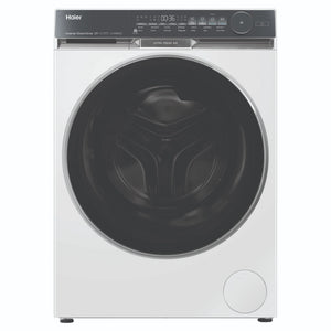 Haier 12kg 500 Series White Front Load Washing Machine – Ultra Fresh Air HWF12DW1, Front View