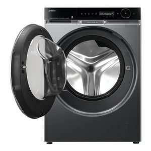 Haier 12kg 600 Series Front Loader Washing Machine - UV Protect HWF12PXB1, Front View with Door Open
