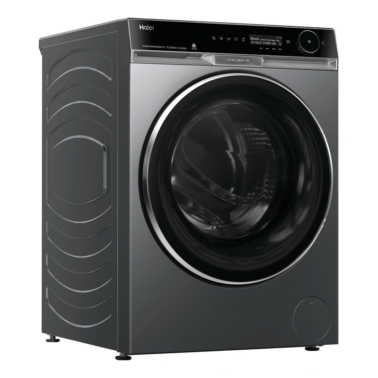 Haier 12kg 600 Series Front Loader Washing Machine - UV Protect HWF12PXB1, Left Side View