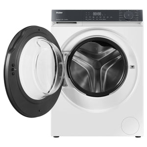 Haier 7.5kg 300 Series Front Load Washing Machine HWF75KW1, Front Open Door View