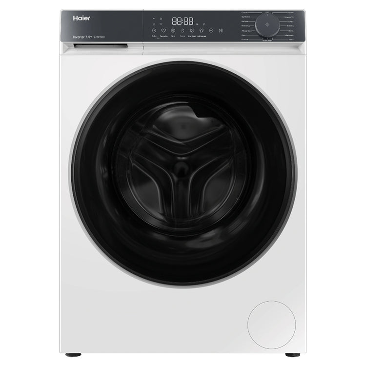 Haier 7.5kg 300 Series Front Load Washing Machine HWF75KW1, Front View