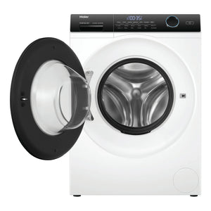 Haier 8.5kg 500 Series Front Loader Washing Machine HWF85AN1, Front View with Door Open