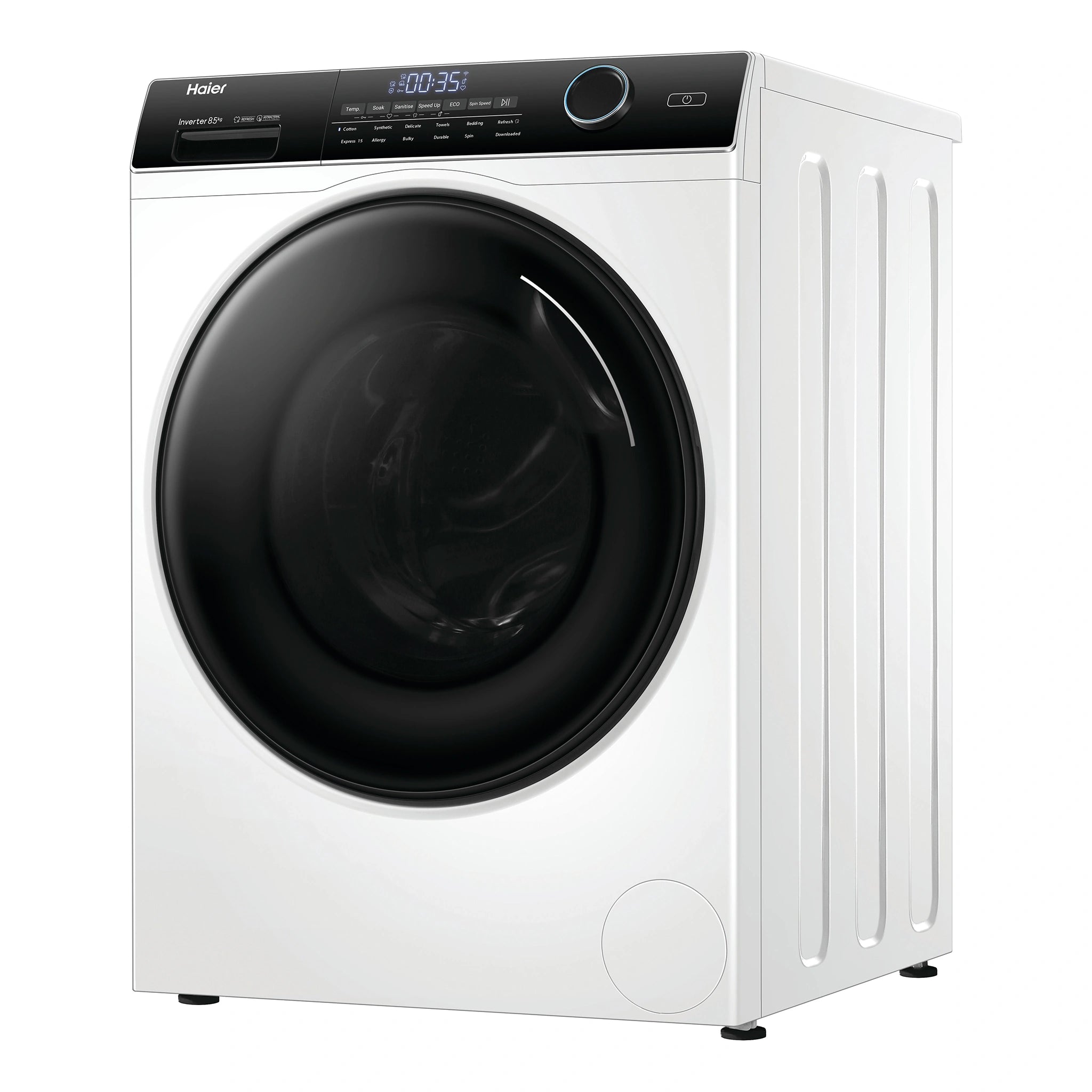 Haier 8.5kg 500 Series Front Loader Washing Machine HWF85AN1, Right Side View