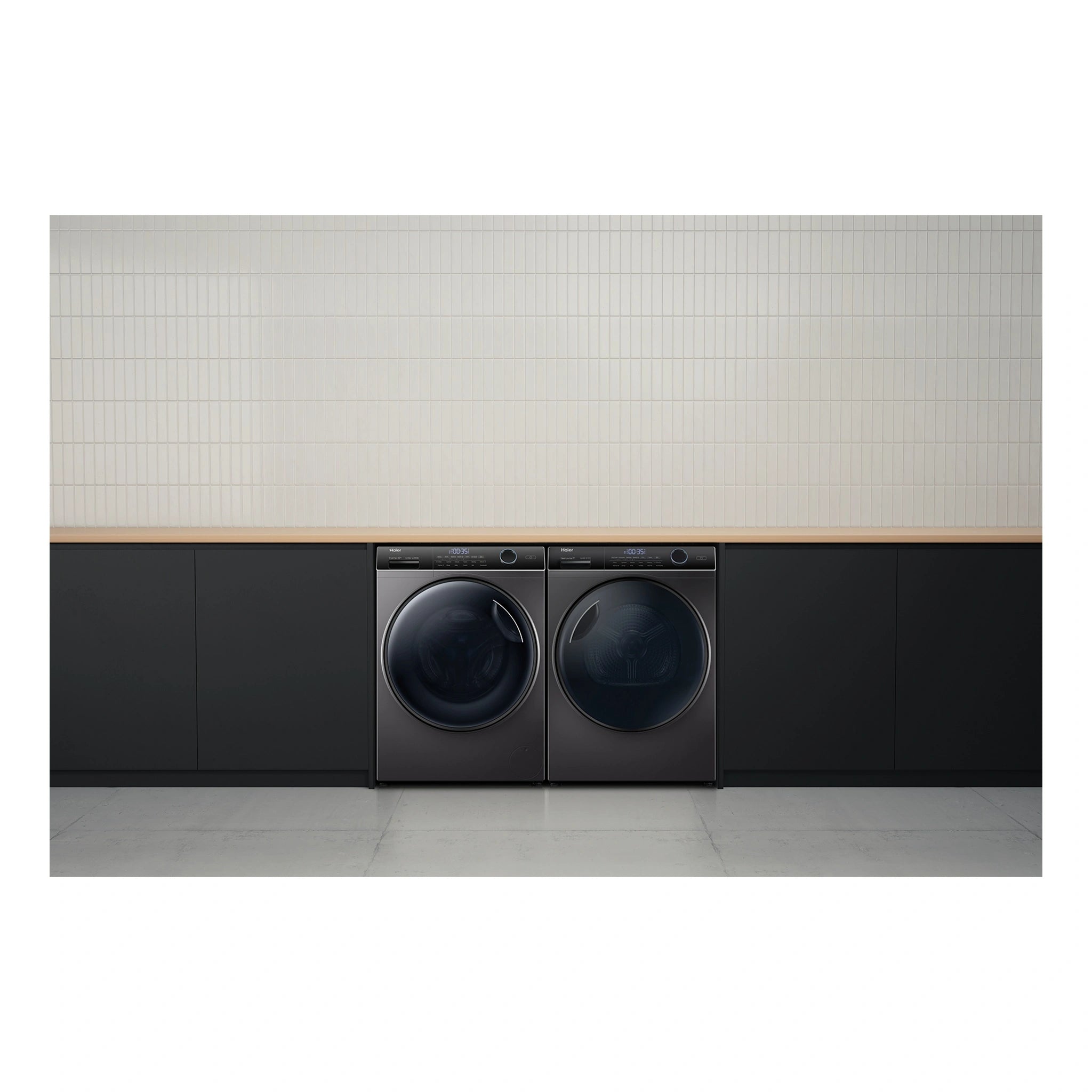 Haier HWF85ANB1 8.5kg 500 Series Front Loader Washing Machine