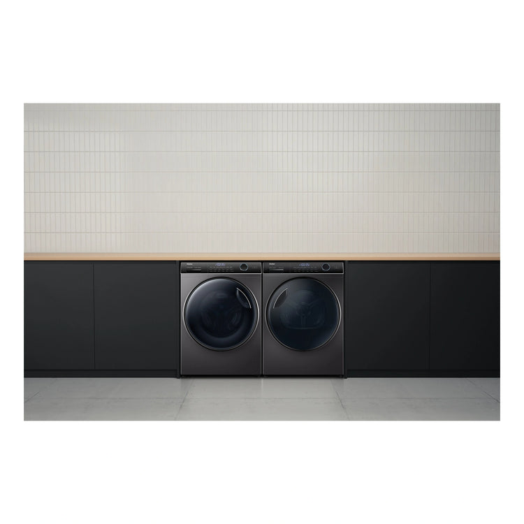 Haier 8.5kg 500 Series Front Loader Washing Machine HWF85ANB1, Lifestyle View