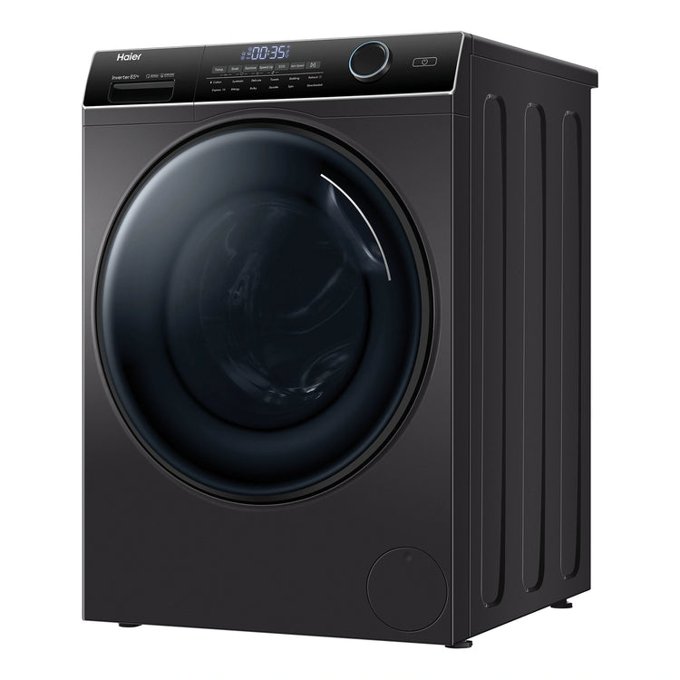 Haier 8.5kg 500 Series Front Loader Washing Machine HWF85ANB1, Right Side View