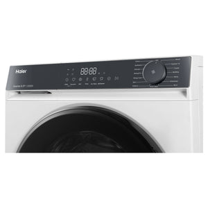 Haier 8.5kg 300 Series White Front Load Washing Machine HWF85KW1, Right Side Panel View