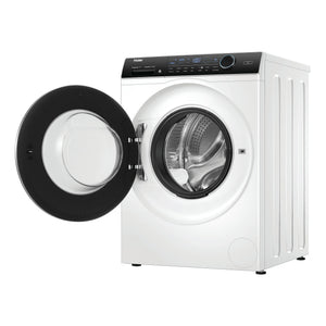 Haier 9kg Front Loader Washing Machine – UV Protect HWF90AN1, Right Side View with Door Open