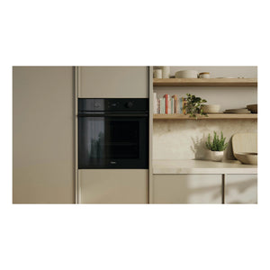 Haier 60cm Black 500 Series Pyrolytic Oven with Air Fry HWO60S12EPB5, Life Style
