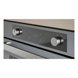 Haier 60cm Grey 500 Series Pyrolytic Oven with Air Fry HWO60S12EPG5, Control Panel View