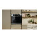 Haier HWO60S12EPX5 60cm Stainless Steel 500 Series Pyrolytic Oven with Air Fry