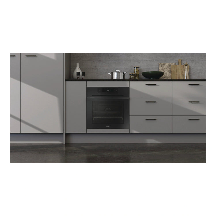 Haier 60cm, 14 Function, Self-cleaning with Air Fry Oven HWO60S14EPB4, Life Style