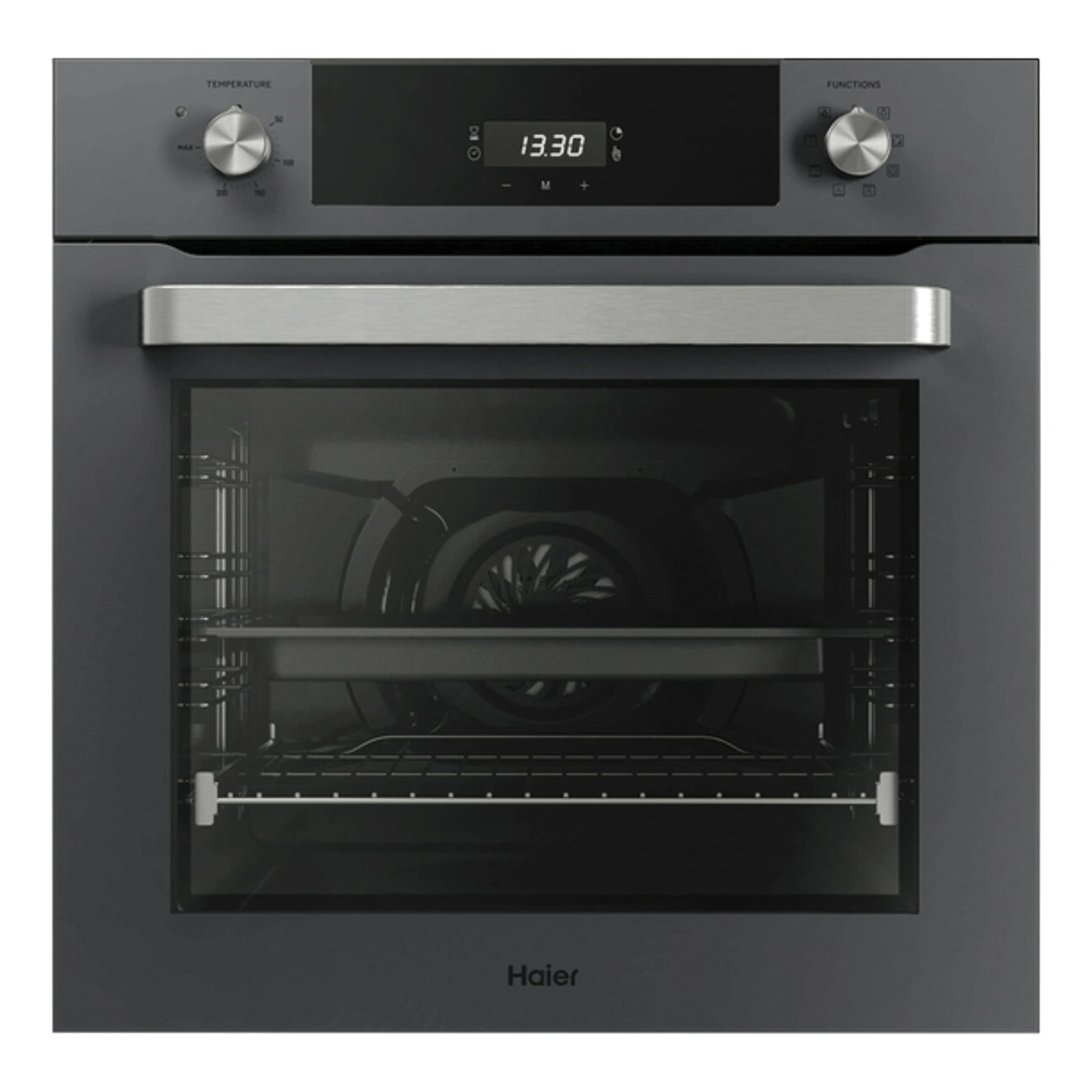  Haier 60cm 7 Function Oven with Air Fry HWO60S7EG4, Front View