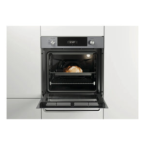  Haier 60cm 7 Function Oven with Air Fry HWO60S7EG4, Front View Cooking