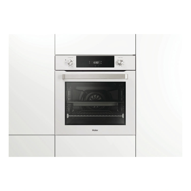 Haier 60cm Seven Function Oven with Air Fry Grey HWO60S7ELG4, Front View