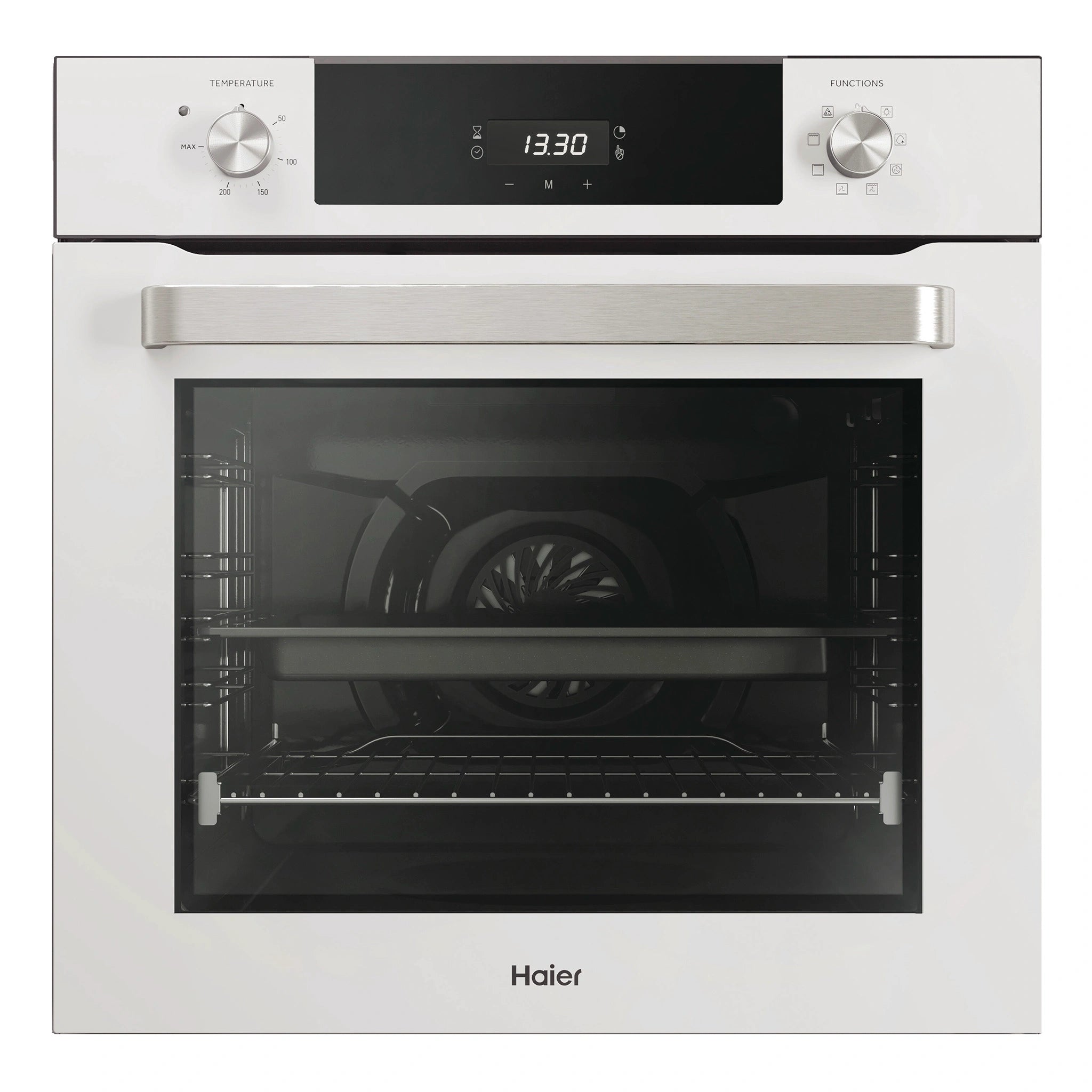 Haier 60cm Seven Function Oven with Air Fry Grey HWO60S7ELG4, Front View