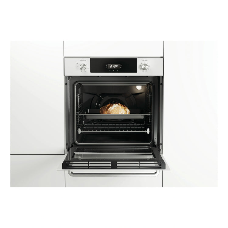 Haier 60cm Seven Function Oven with Air Fry Grey HWO60S7ELG4, Front View Cooking