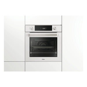 Haier 60cm Seven Function Oven with Air Fry Grey HWO60S7ELG4, Front View Door Closed