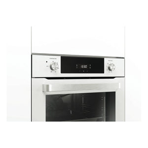 Haier 60cm Seven Function Oven with Air Fry Grey HWO60S7ELG4, Side View Door Closed