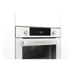 Haier 60cm Seven Function Oven with Air Fry Grey HWO60S7ELG4, Side View Door Closed