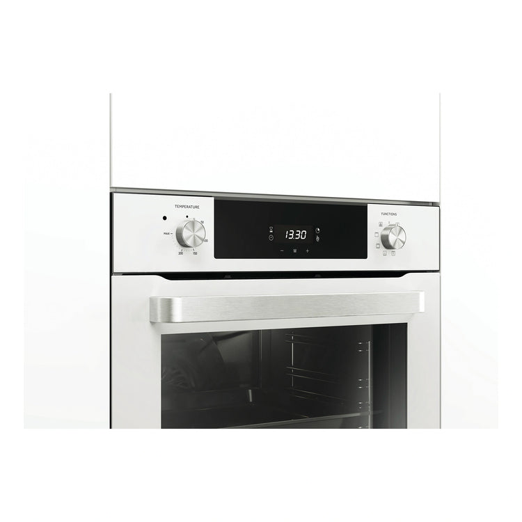Haier 60cm Seven Function Oven with Air Fry Grey HWO60S7ELG4, Side View Door Closed