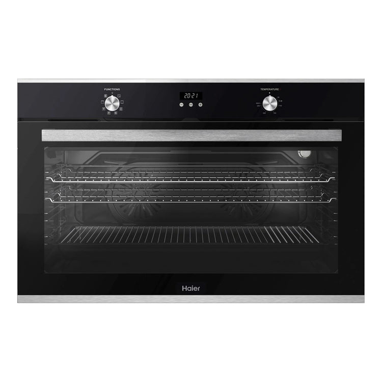 Haier 90cm Built-In Oven HWO90S10EX2, Front View