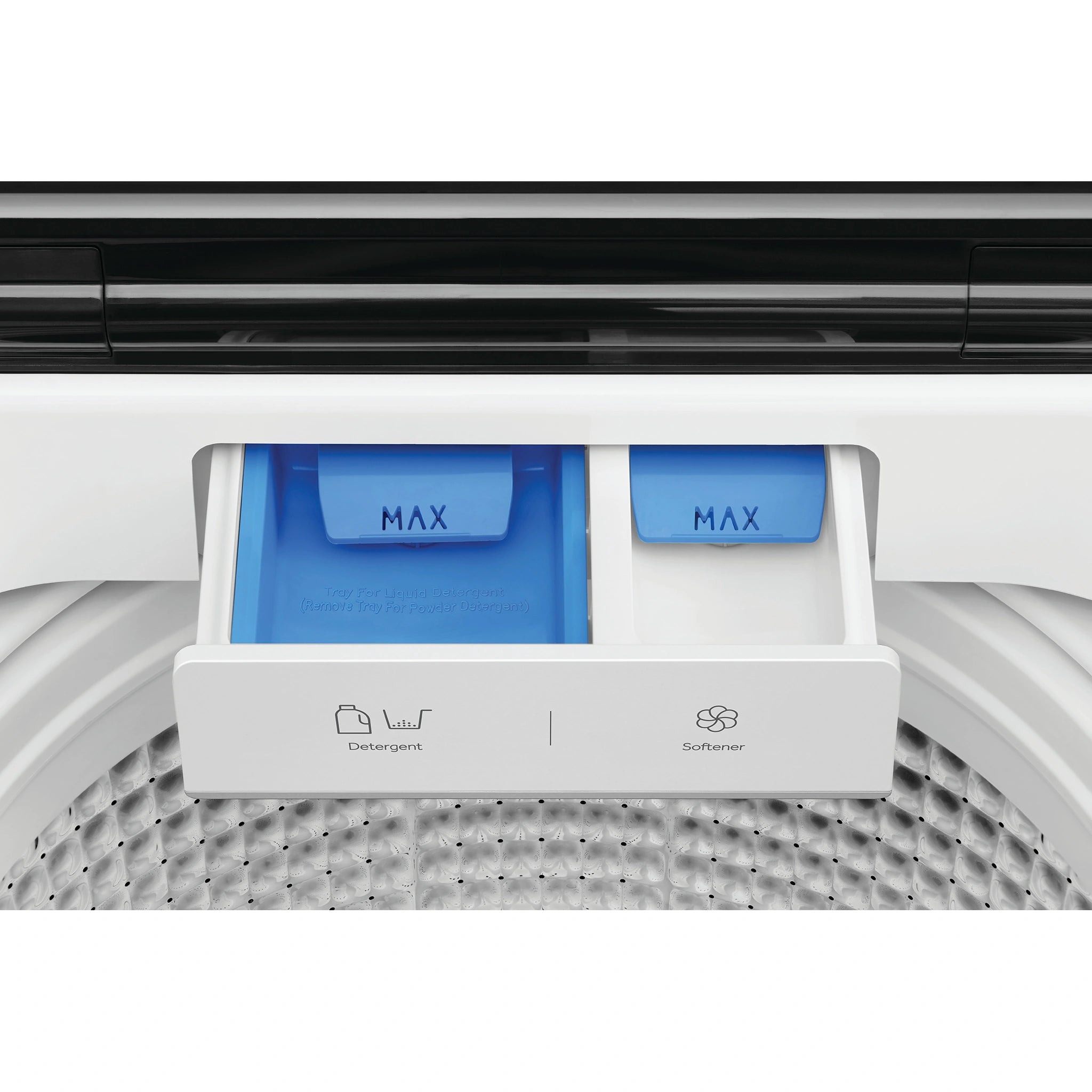 Haier 9kg Top Load Washing Machine HWT09AD1, Drawer Open View