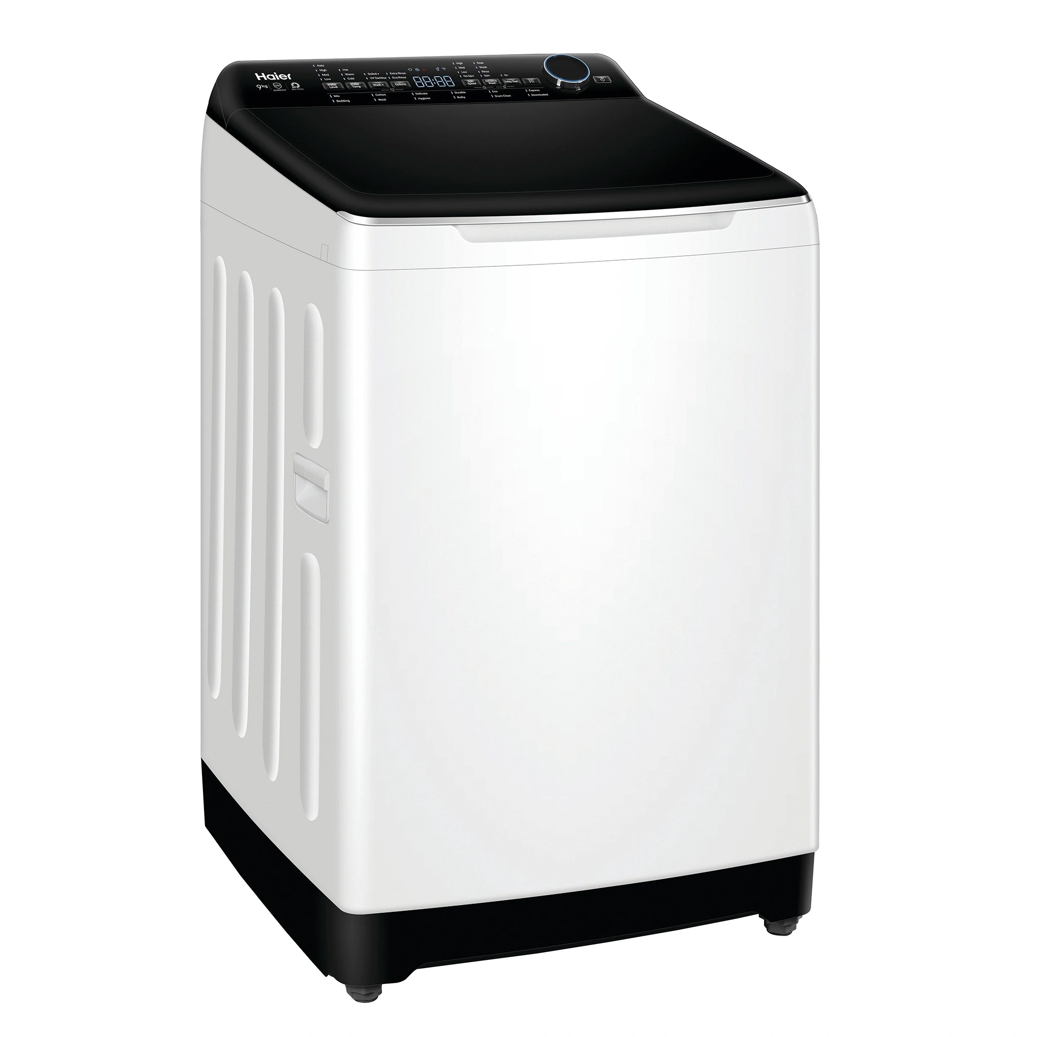 Haier 9kg Top Load Washing Machine HWT09AD1, Left Side View