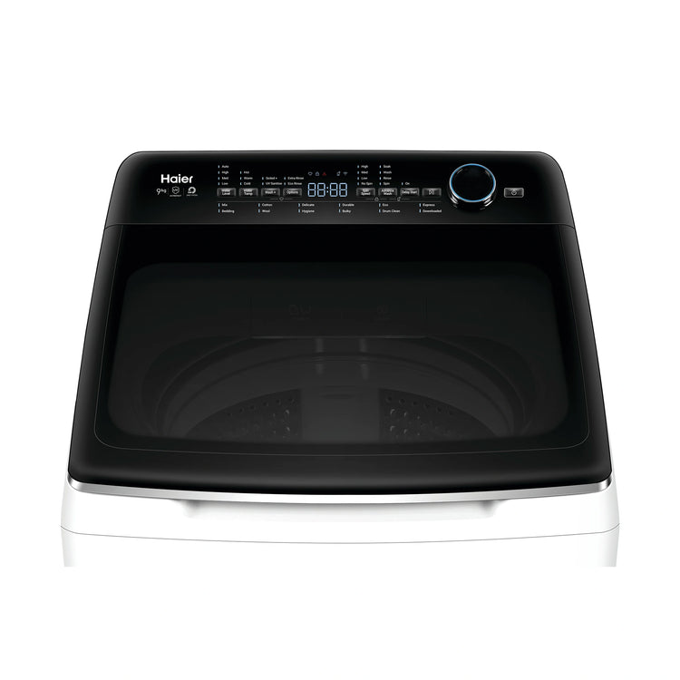 Haier 9kg Top Load Washing Machine HWT09AD1, Top View