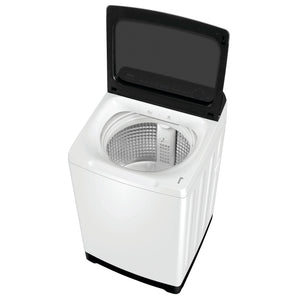Haier 9kg Top Load Washing Machine HWT09AD1, Top View With Door Open