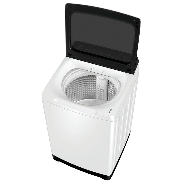 Haier 9kg Top Load Washing Machine HWT09AD1, Top View With Door Open
