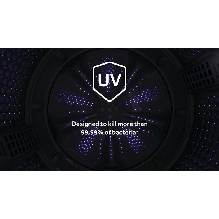 Haier 9kg Top Load Washing Machine HWT09AD1, UV Protect