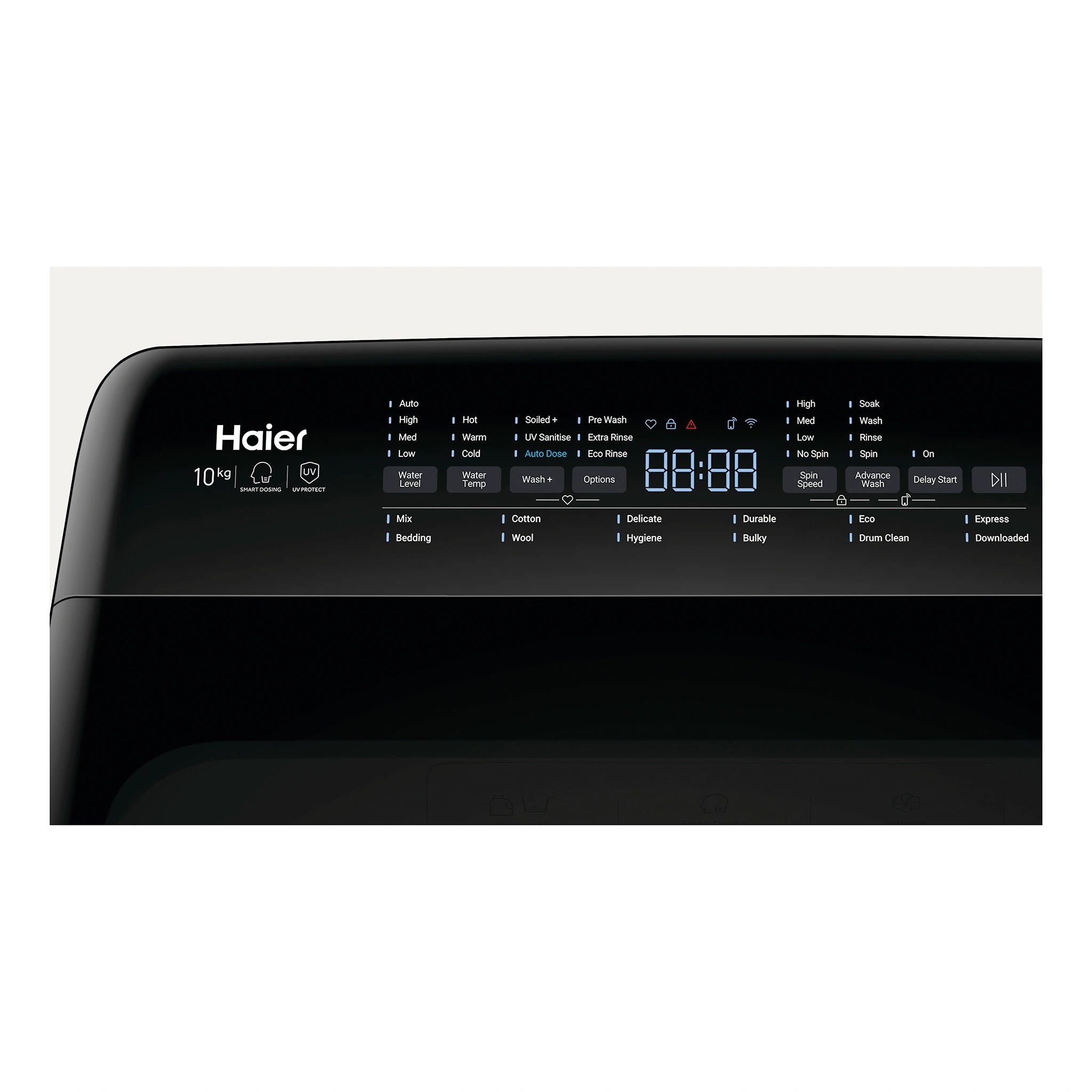 Haier HWT10AD1 10kg 600 Series Top Loader Washing Machine UV Protect – White