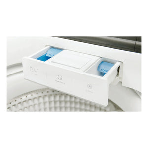 Haier 10kg 600 Series Top Loader Washing Machine UV Protect White HWT10AD1, Drawer Open