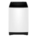 Haier 10kg 600 Series Top Loader Washing Machine UV Protect White HWT10AD1, Front View