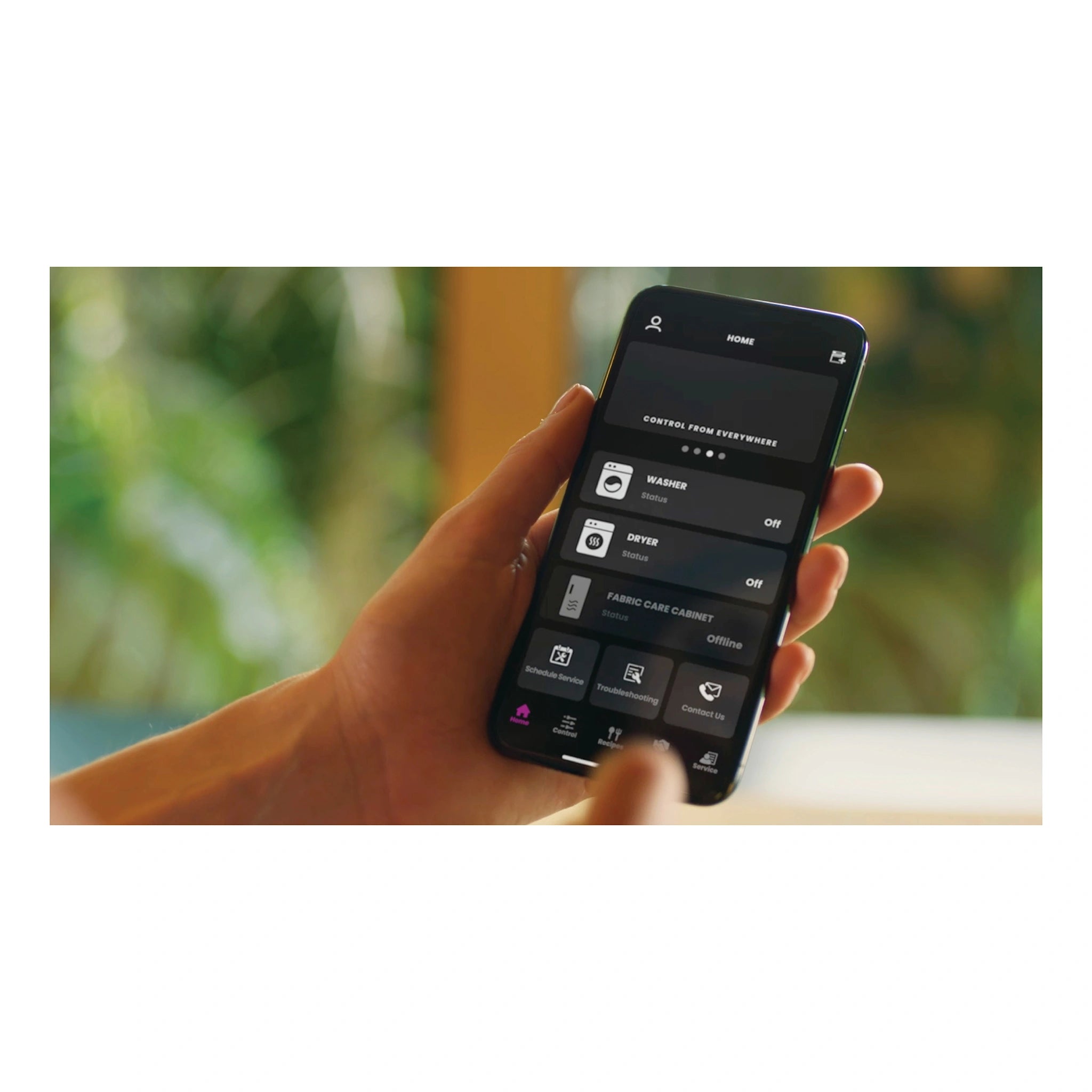 Haier 10kg 600 Series Top Loader Washing Machine UV Protect White HWT10AD1, Smart Control