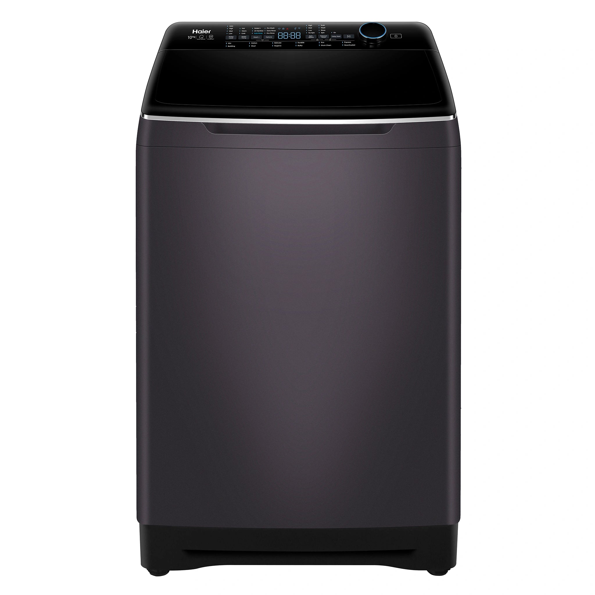 Haier 10kg Top Load Washing Machine HWT10ADB1, Front View