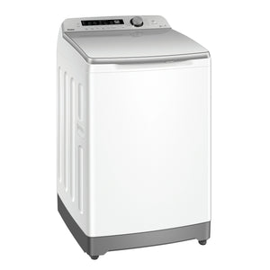 Haier 10kg Top Load Washing Machine HWT10AN1, Left Side View