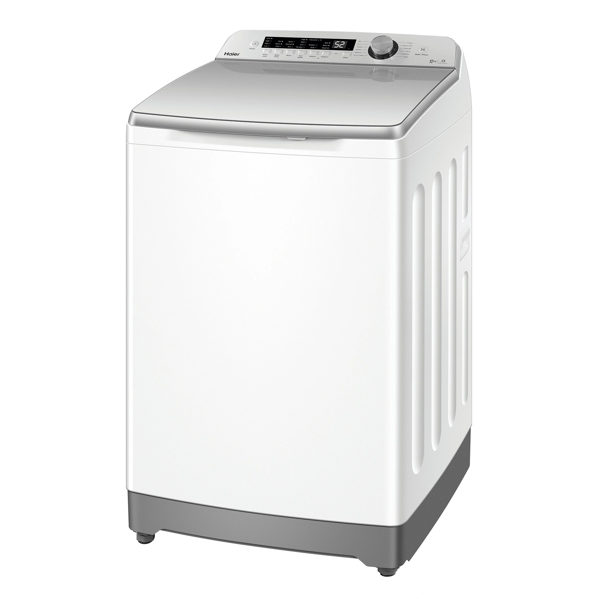 Haier 10kg Top Load Washing Machine HWT10AN1, Right Side View