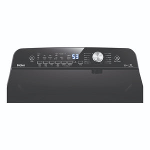 Haier 10kg 500 Series Top Loader Washing Machine HWT10ANB1, Control Panel View