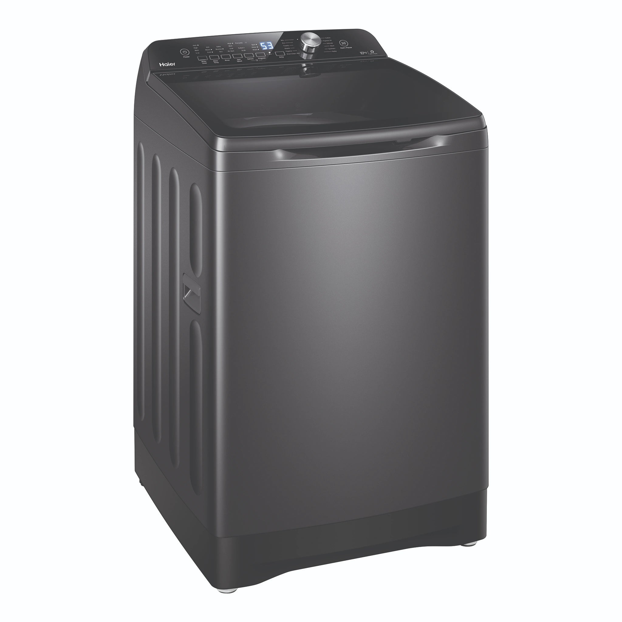 Haier HWT10ANB1 10kg 500 Series Top Loader Washing Machine – Dark