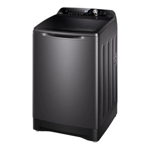 Haier 10kg 500 Series Top Loader Washing Machine HWT10ANB1, Front Right Side View 2