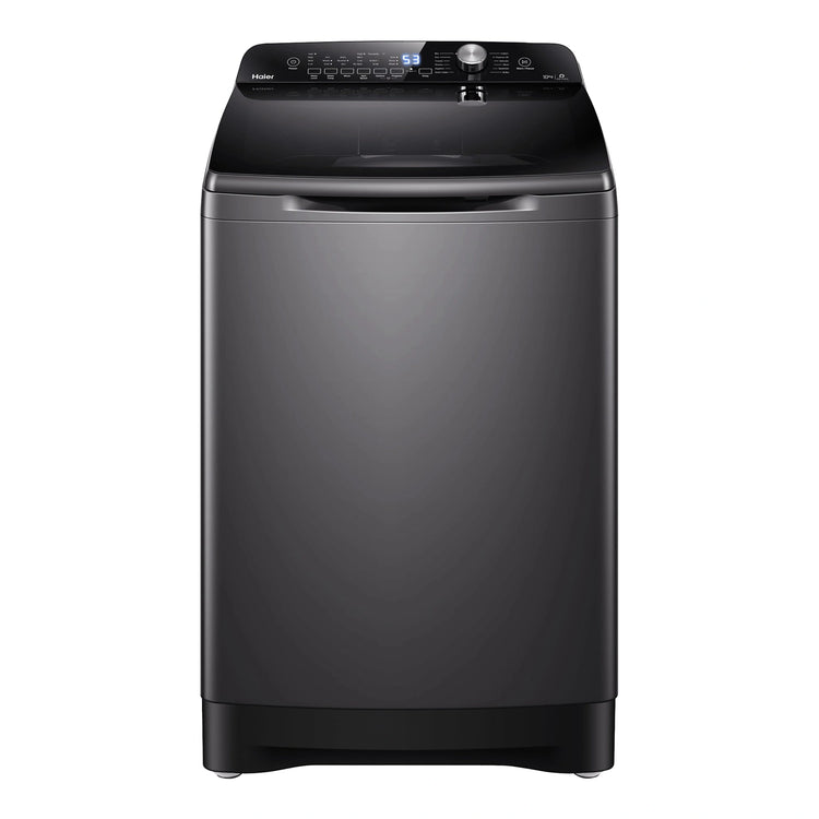 Haier 10kg 500 Series Top Loader Washing Machine HWT10ANB1, Front View