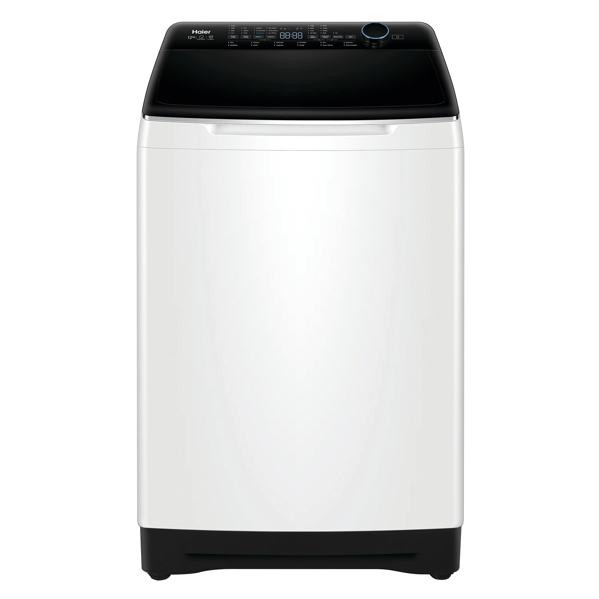 Haier 12kg Top Load Washing Machine HWT12AD1, Front View
