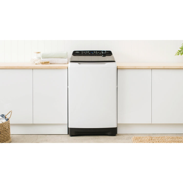 Haier 12kg Top Load Washing Machine HWT12AD1, Lifestyle